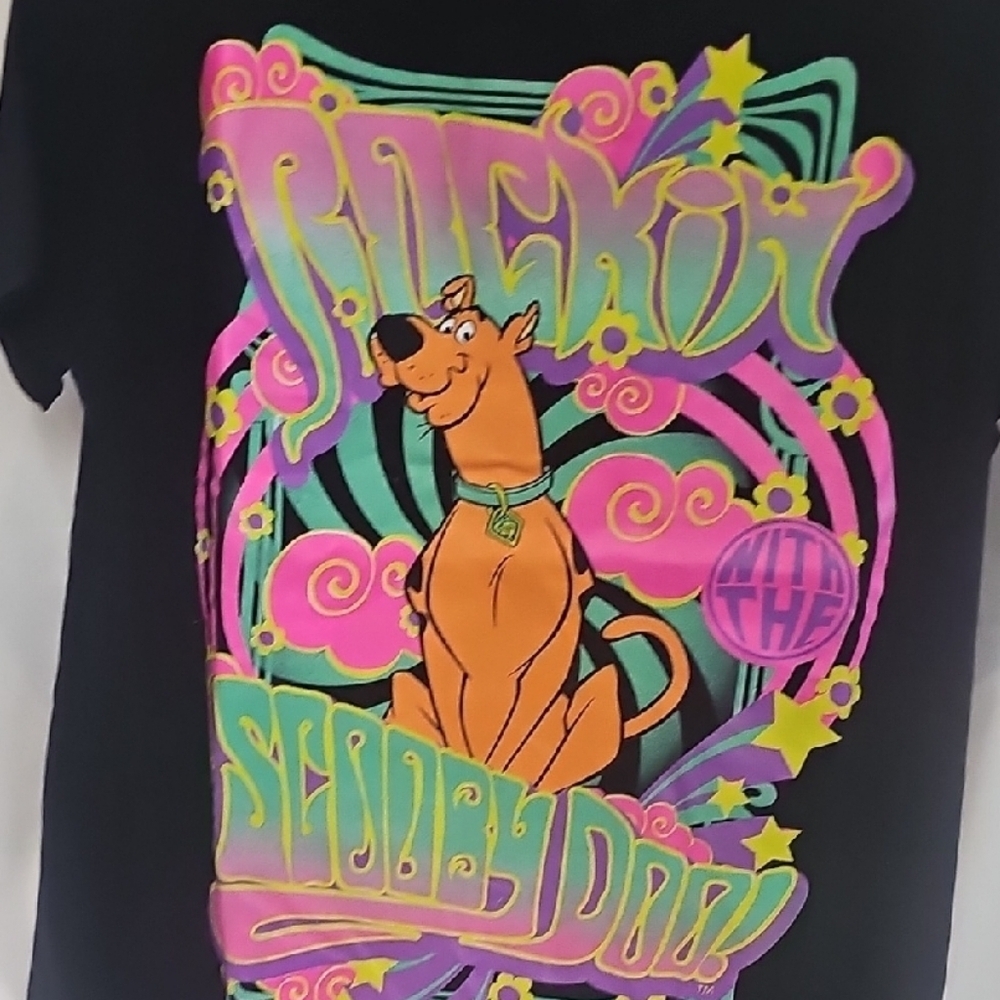 Scooby-Doo Black Graphic Tee